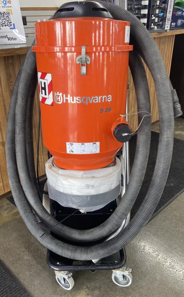 Used Equipment Sales EXTRACTOR, HEPA DUST S26 in Mt Pleasant MI